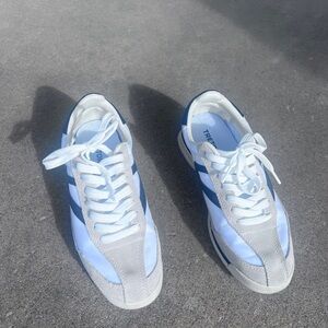 Tretorn Rawlins 2.0 Women’s Size 6.5 Blue Logo Retro Jogger